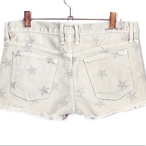 Current/Elliot • Vanilla Star Boyfriend Shorts - Picture 3 of 7